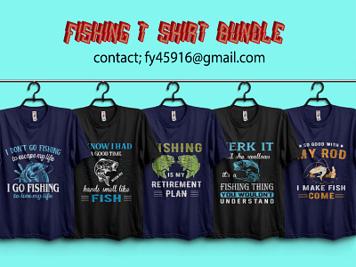 Design Your Own Fishing T Shirt designs, themes, templates and downloadable  graphic elements on Dribbble