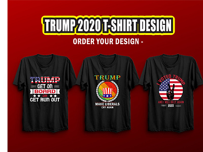 TRUMP 2020 T-SHIRT DESIGN.