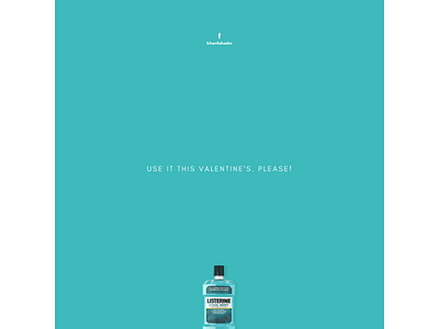 Listerine Mouthwash Valentine's Day - Minimal Ad