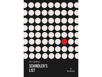 Schindler's List - Minimal Poster design film poster germany hitler holocaust illustration minimal minimal poster minimalism minimalist netflix poster poster art poster design schindler
