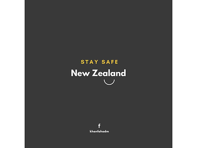 New Zealand - Covid 19 coronavirus covid 19 design illustration minimal minimal poster minimalism minimalist new zealand poster poster art poster design