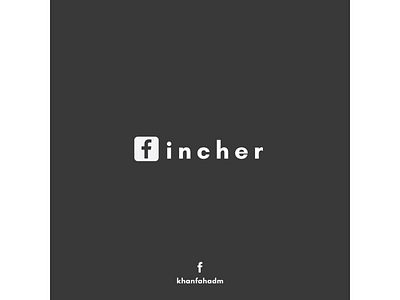 David Fincher - Minimal Logo branding david fincher design film poster filmmaking illustration logo minimal minimal poster minimalism minimalist poster poster art poster design ui