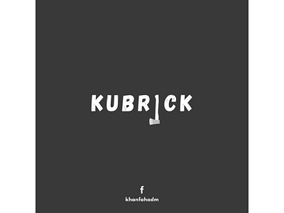 Stanley Kubrick - Minimal Logo design film poster illustration logo art logo design minimal minimal logo minimal poster minimalism minimalist netflix poster poster art poster design stanley kubrick