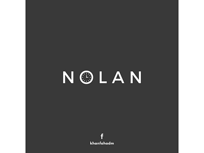 Christopher Nolan - Minimal Logo christopher nolan design film poster illustration minimal minimal logo design minimal poster minimalism minimalist poster poster art poster design