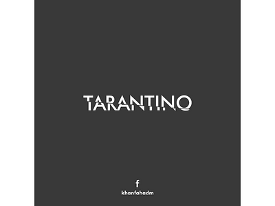 Quentin Tarantino - Minimal Logo design film poster illustration logo design minimal minimal logo minimal poster minimalism minimalist poster poster art poster design quentin tarantino