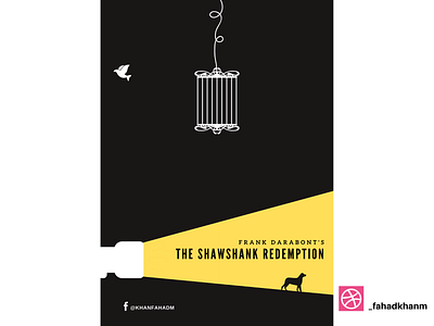 The Shawshank Redemption - Minimal Poster design film poster illustration minimal minimal poster minimalism minimalist poster poster art poster design the shawshank redemption