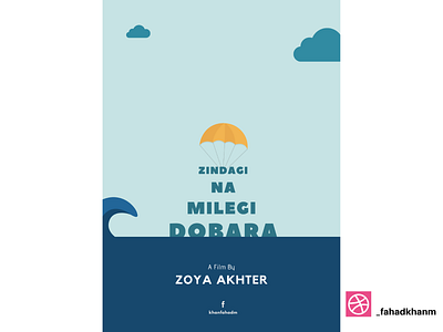 Zindagi Na Milegi Dobara - Minimal Poster