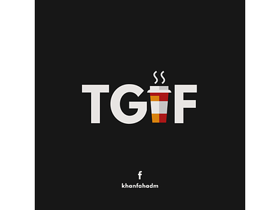 Thank God It's Friday (TGIF) - Minimal Logo