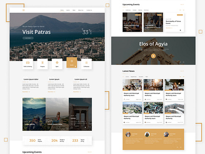 Love tourism and travel branding design ui ui ux uidesign uiux web web design webdesign website