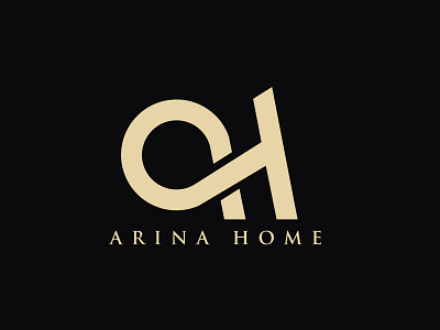 arina home ah boxing logo branding business logo design flat gaming logo illustration logo minimal vector