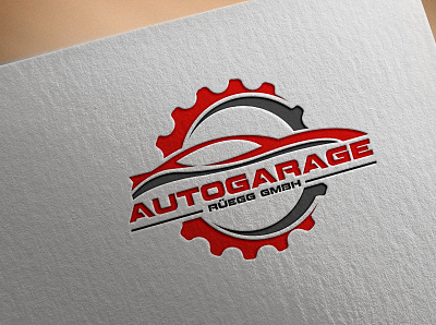 auto garage auto branding business logo design flat gaming logo illustration logo minimal typography vector