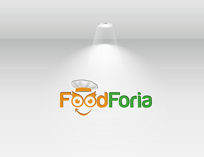 food foria branding business logo creative design flat food logo gaming logo logo minimal modern professional unique