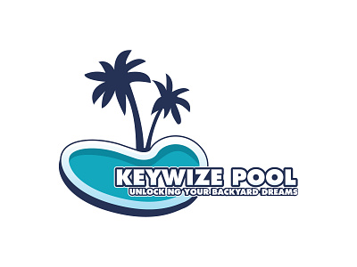 swiming pool logo by freelancer mizan