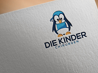 Penguin logo by freelancer mizan animal logo freelancer mizan penguin penguin logo pet logo