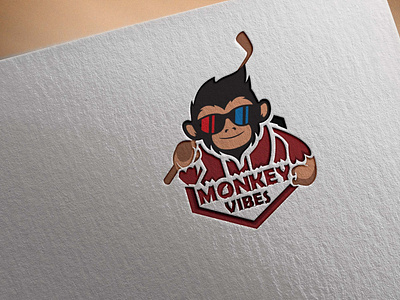 mascot monkey logo design