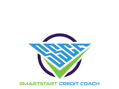 Consulting, credit repair, financial logo design