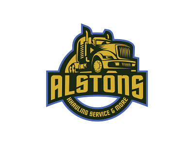 Truck company logo design business logo freelancer mizan truc truc logo trucking logo