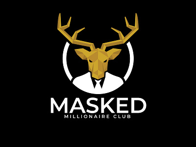 Mask man logo