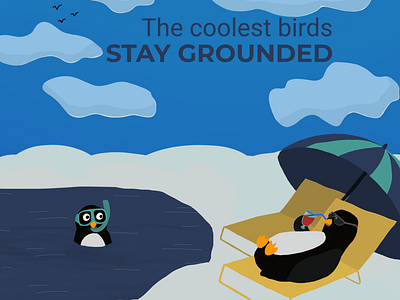 The coolest birds stay grounded