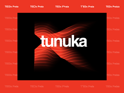 TEDx Praia 2021 — Tunuka: Tinha tudo para dar errado! branding design event branding logo logo design logotype ted tedx vector