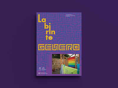 Labirinto do Género — Cover Design branding design graphic design grid layout typography