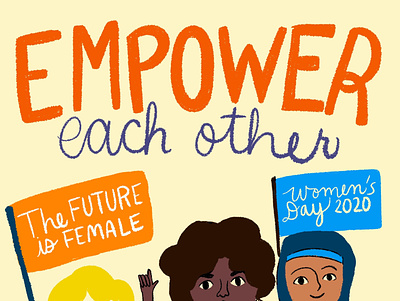 International Women's Day women empowerment women in illustration womens day