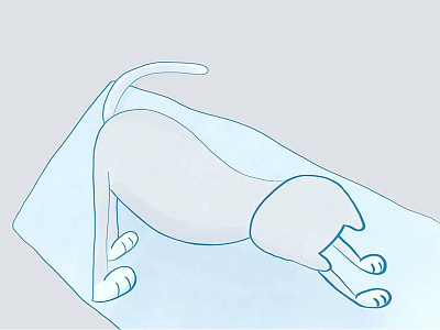 Downward dog 100catsdoingthings cat cat drawing cat illustration downward dog kitty kitty illustration yoga