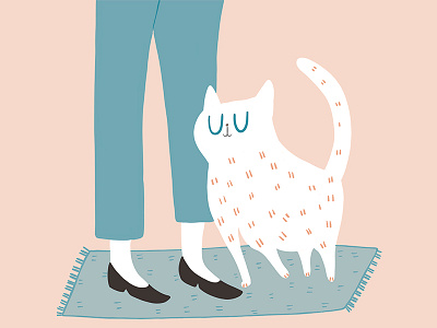 New Biz Card Design cat cat lady kitten kitty