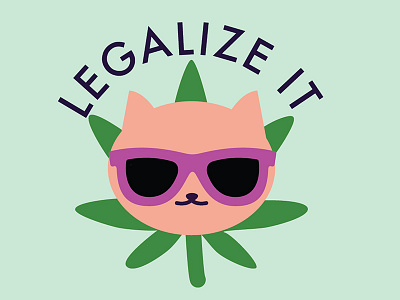 Legalize it Cat 420 cat legalize it