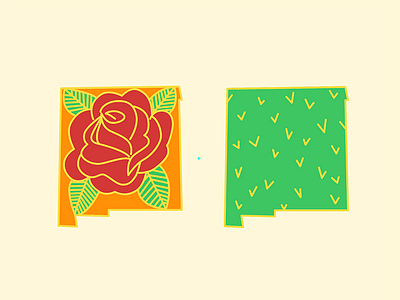 New Mexico Enamel Pin Designs