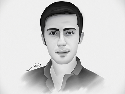 Digital Painting, Portrait of Myself digital painting illustration portrait