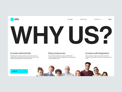 Recruitment Website - Other Pages agency concept design find job hr interaction design interface job minimalistic mobile recruitment recruitment agency responsive typography ui ux web web design website website design