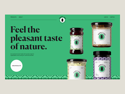 Jars & Jams Ecommerce Website by Broworks on Dribbble