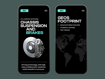 Automotive Industry Mobile Website automotive brakes company website design design studio interaction design interface minimalistic mobile mobile screens mobile ui mobile website responsive design responsive website typography ui ux web web design website