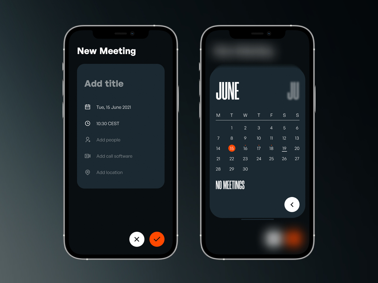 Meeting Schedule App Design by Broworks on Dribbble