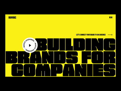 Digital Agency - Landing Page agency agency branding branding creative agency design minimalistic typography ui web design website