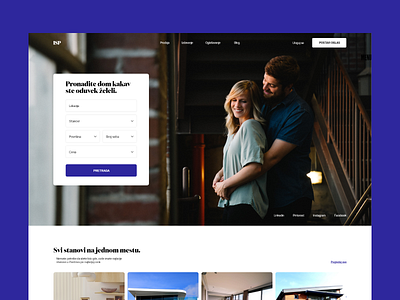 Apartment Search Website apartment design graphic design interaction design minimalistic search results ui ux web web design website