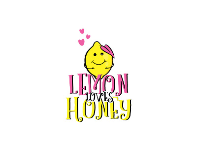 Lemon Loves Honey animation branding illustration illustrator logo design minimal vector web