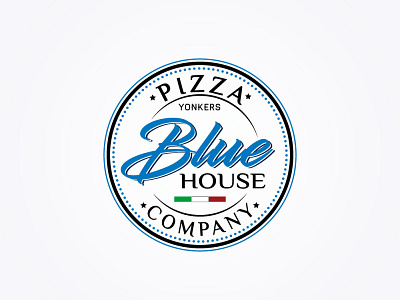 Blue House logo branding design illustration illustrator logo logo design typography vector