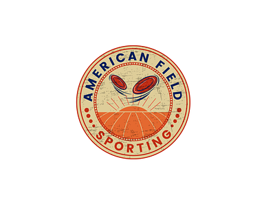 American Field Sporting design icon illustration logo design ui ux