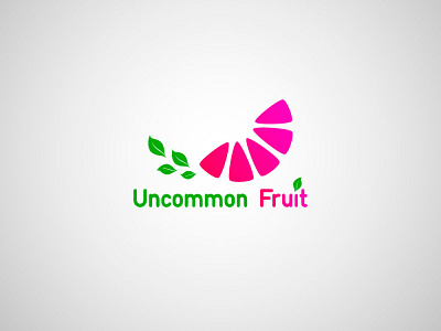 Uncommon Fruit app illustration typography ui