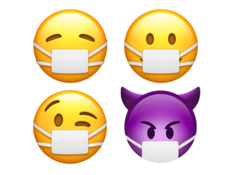 James Dyson Akademi olie Expressive Face-Mask Emojis by Pat Dryburgh on Dribbble