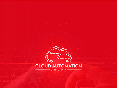 Cloud Automation Logo automation logo branding cloud logo design graphic graphicdesign logo logo design logodesign logotype technology logo