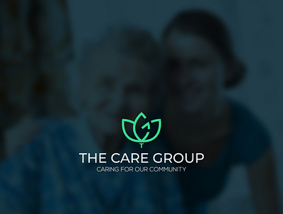 Senior Care Logo branding design graphic graphicdesign illustration logo logo design logodesign logotype senior care logo senior care logo