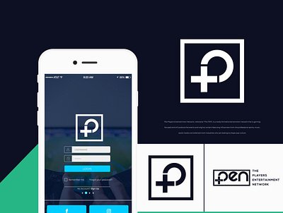 Logo & Pen App Design app design design graphicdesign logo logodesign