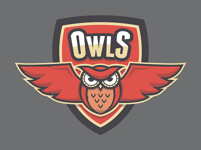 The Owls Mascot Final illustration mascot owl team vector