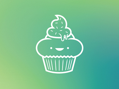 Cupcake cupcake illustration smile