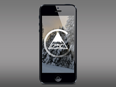 CPSC App Launch Screen application club homepage ios launch screen ski snow
