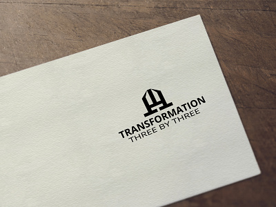 Logo design for Tranfermation three by three business identity design icon logo logo design for spotslot logodesign minimal travel logo design