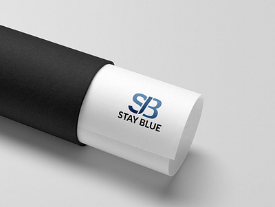 Stay blue mockup 01 business logo logo create logo designer logo work professional logo designer redesign logo